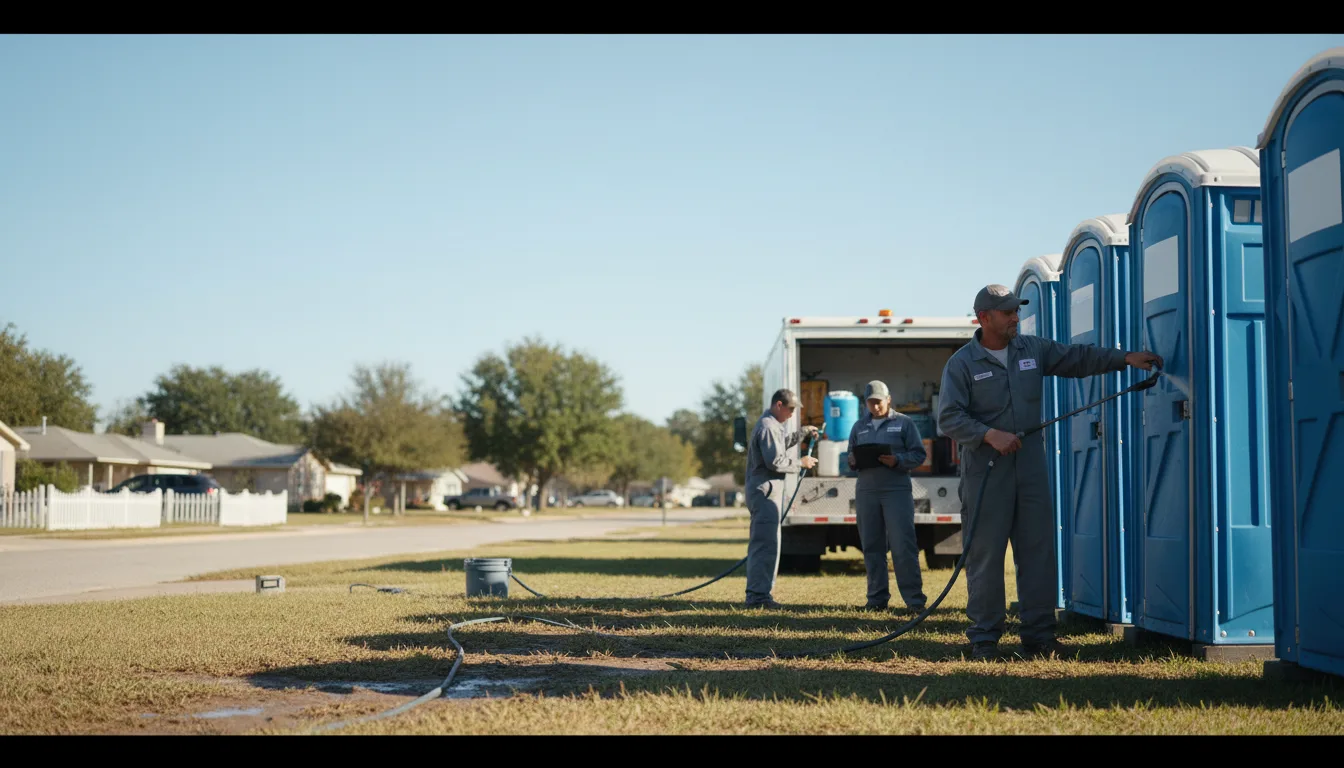 Long-Term Portable Toilet Rental in Cedar Hill, MO near me